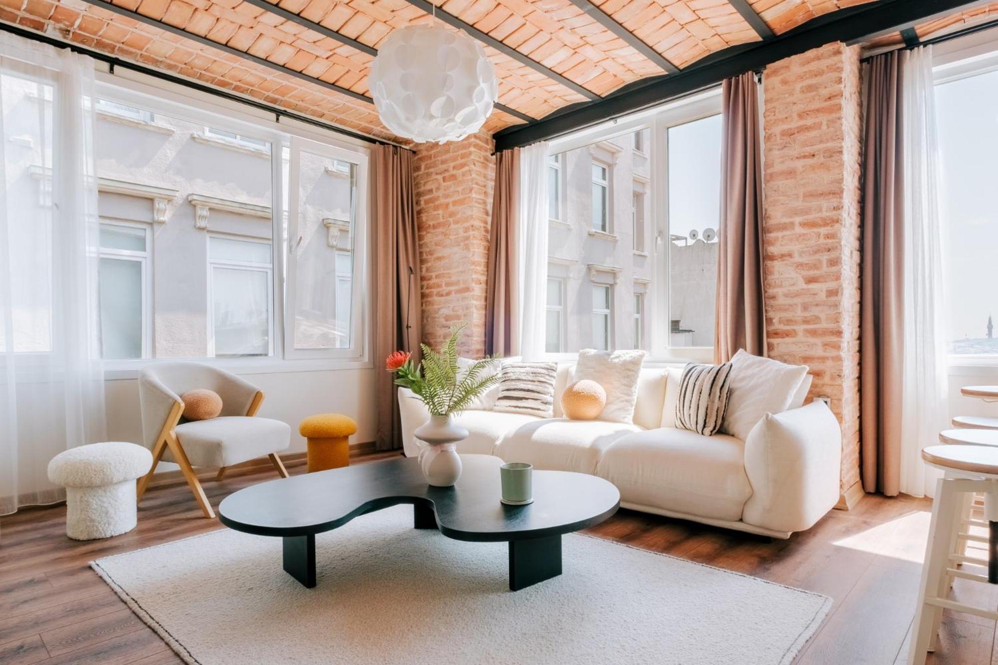 Flat W City View Near Galata Tower In Istiklal Ave Apartment อิสตันบูล ภายนอก รูปภาพ