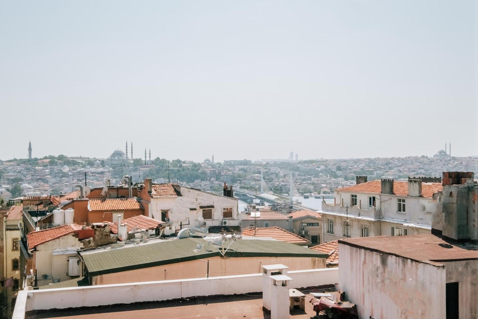 Flat W City View Near Galata Tower In Istiklal Ave Apartment อิสตันบูล ภายนอก รูปภาพ